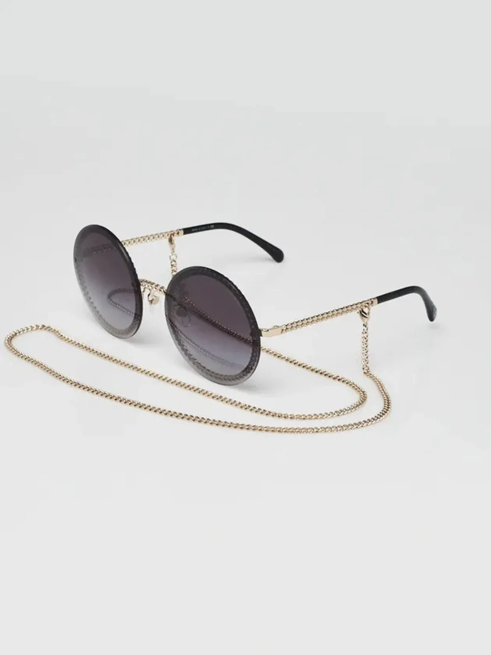 CHANEL | Accessories | Chanel Round Chain Sunglasses 4245 